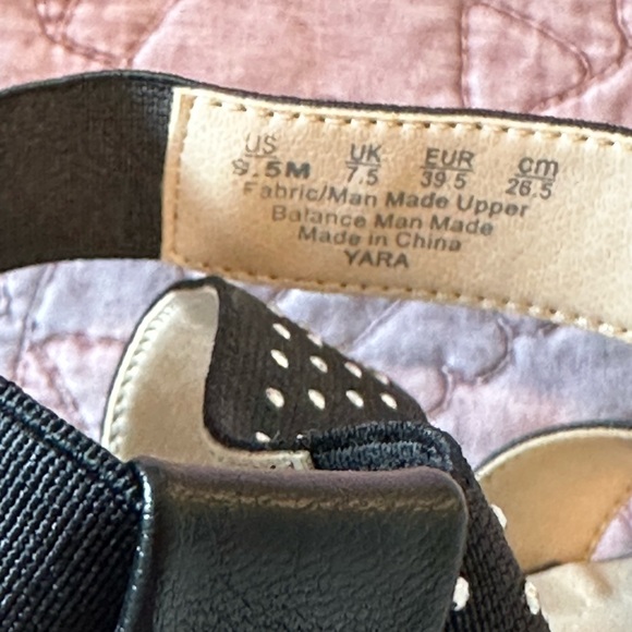 Life Stride Black Sandals with Studded Straps - Picture 8 of 8